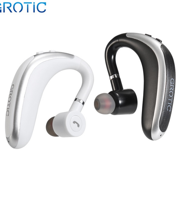 GROTIC Headset Bluetooth Wireless HiFi Bass Handsfree Business Sport Earphone K20