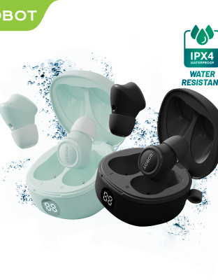 ROBOT TWS Wireless Earphone Airbuds T80