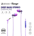 ZEVAN Headset Wired Earphone Bass dengan Mic Telepon Universal Ravego Special Edition